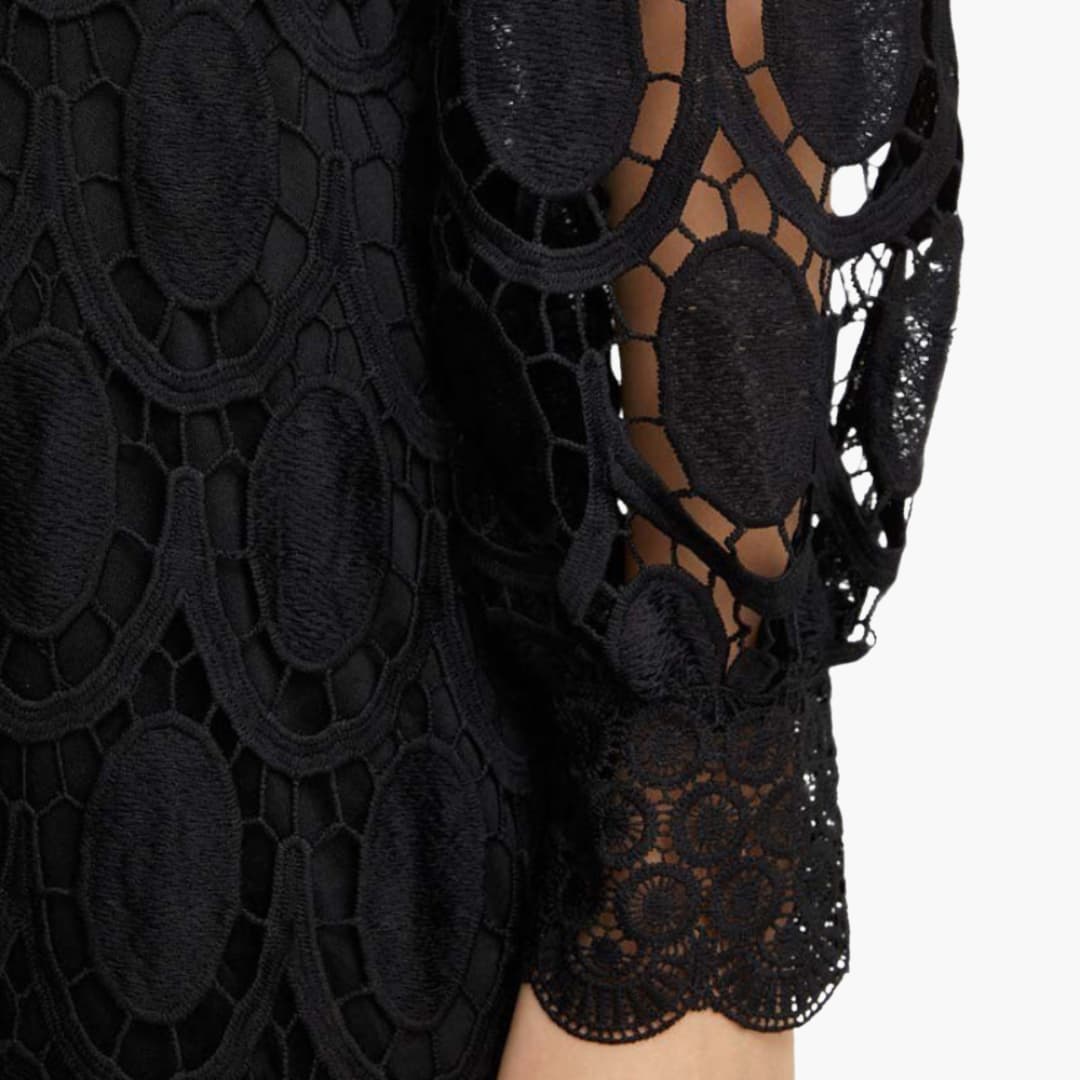 Nora | Kleid mit Spitze und hoher Taille