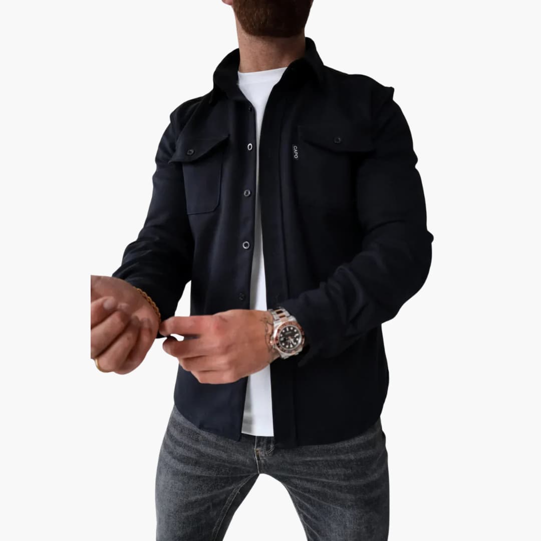 Thom | Hemdjacke mit Knopfleiste