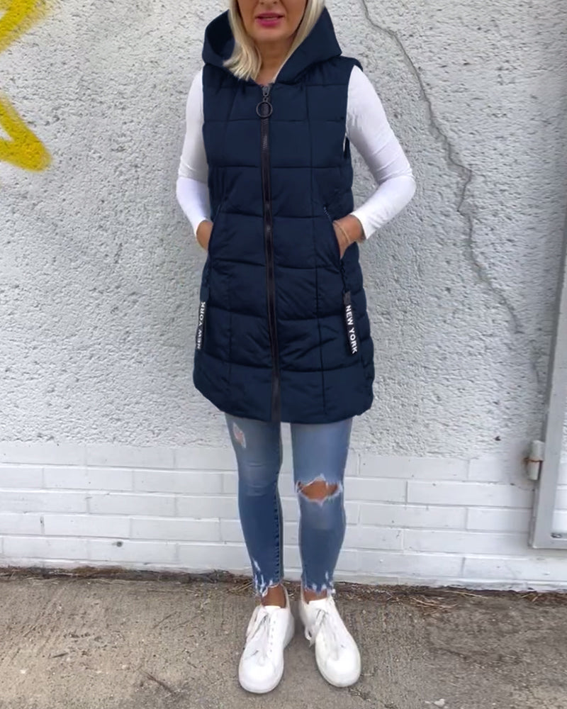 Laluna® | Ärmellose Steppjacke