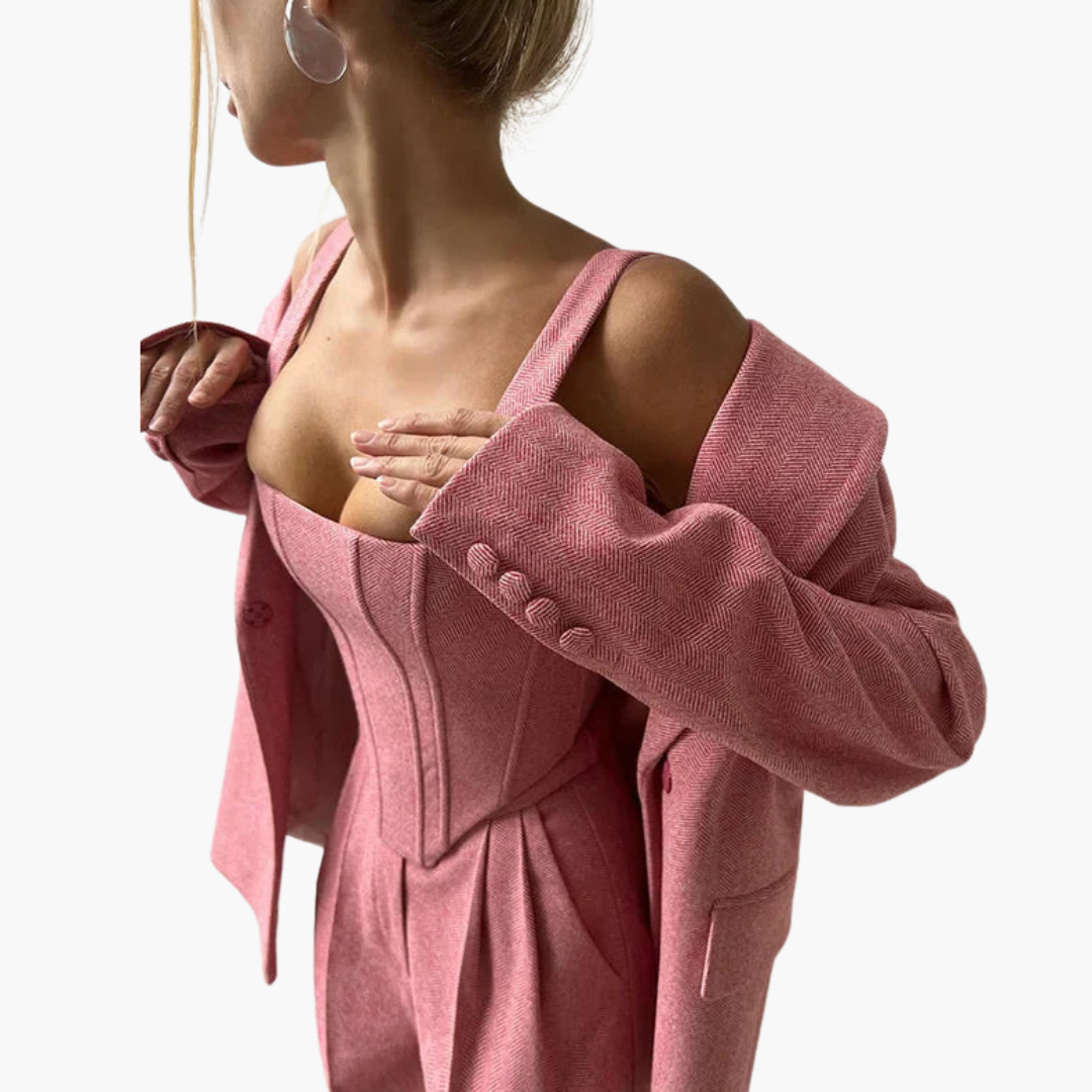 Isabella | 3-teiliger eleganter Damenanzug