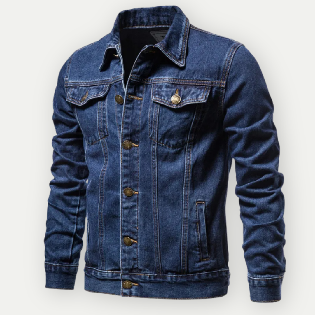 Thorsten | Klassische Denim-Truckerjacke