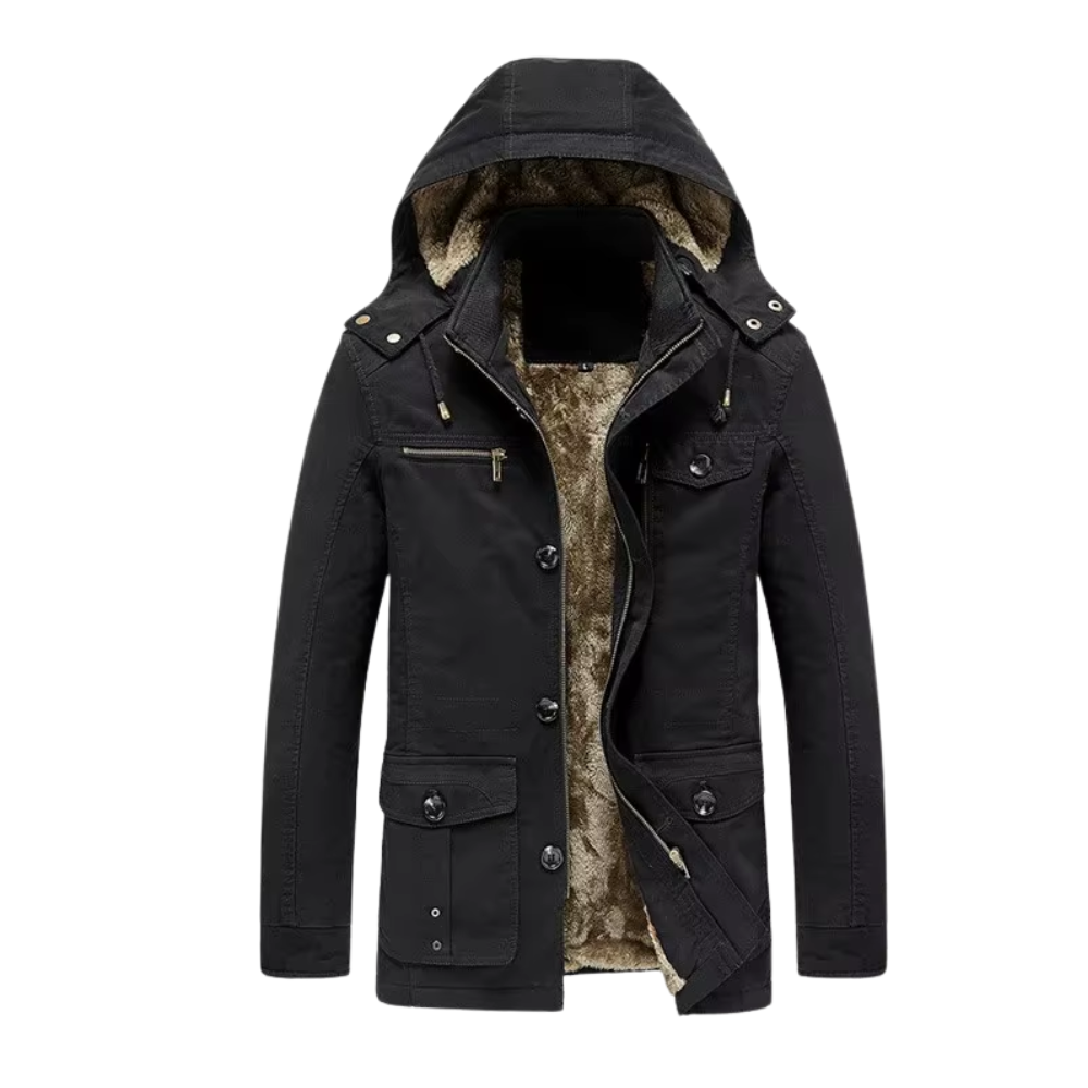 Elegante Premium Winterjacke mit Fütterung