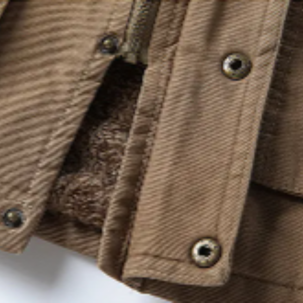 Elegante winddichte Winterjacke