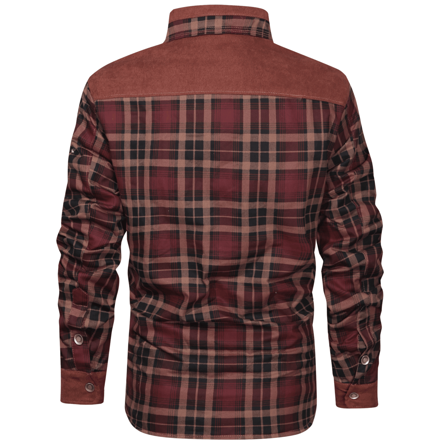 Manfred | Warm gestreifte Flanelljacke
