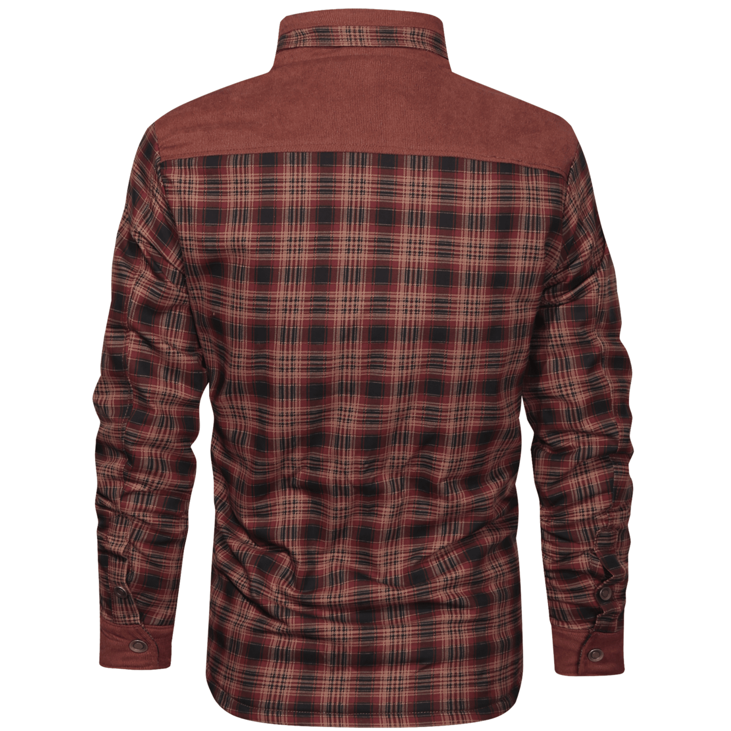 Manfred | Warm gestreifte Flanelljacke