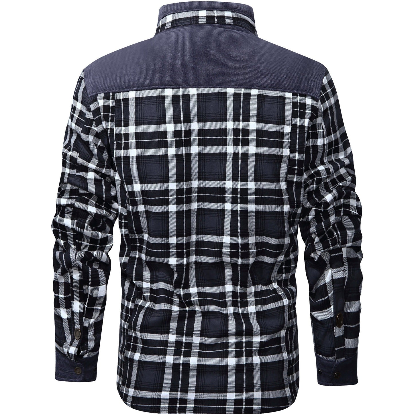 Manfred | Warm gestreifte Flanelljacke