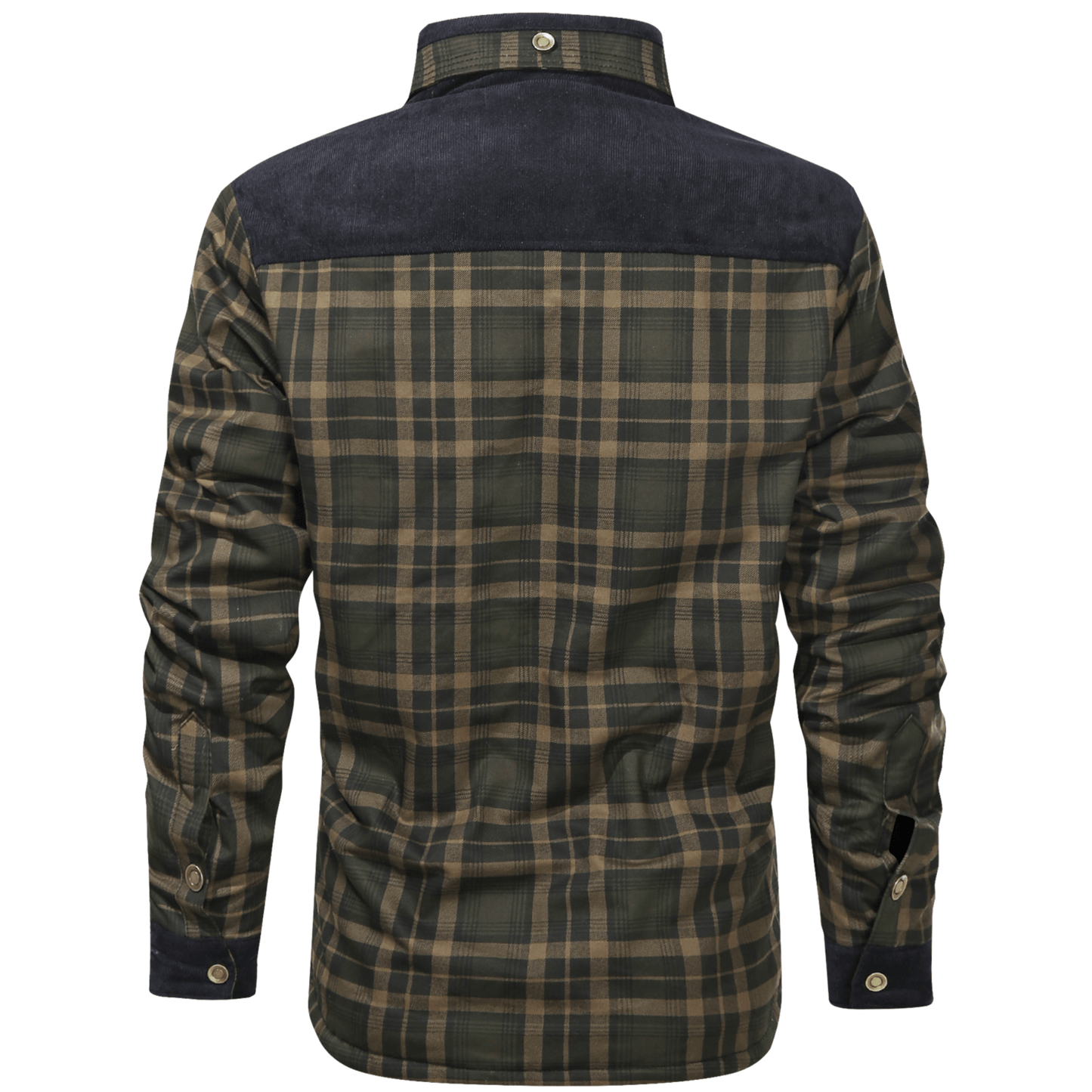 Manfred | Warm gestreifte Flanelljacke