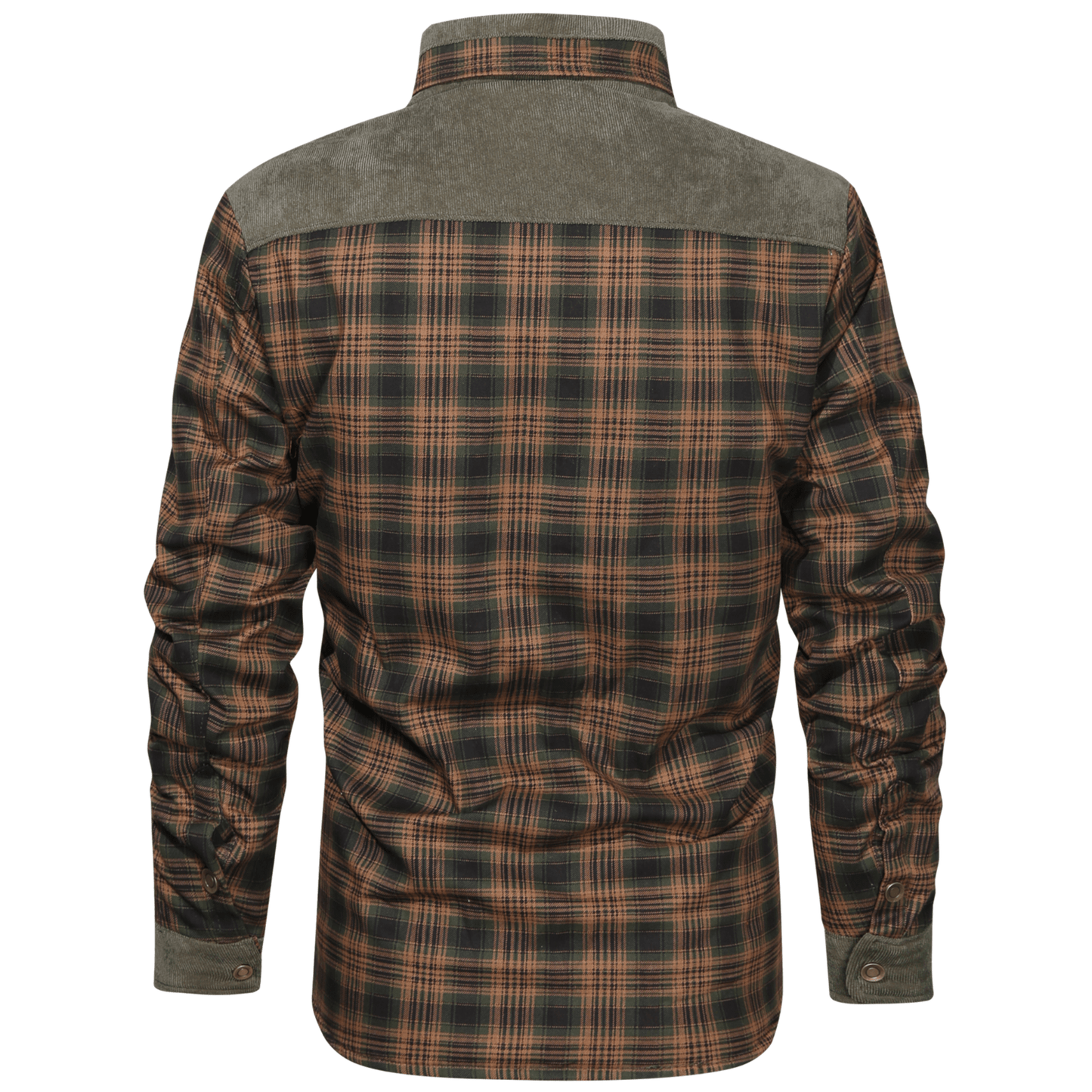Manfred | Warm gestreifte Flanelljacke