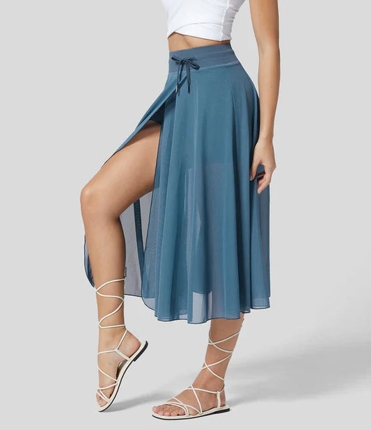 Helena | Eleganter 2-in-1-Rock mit hoher Taille