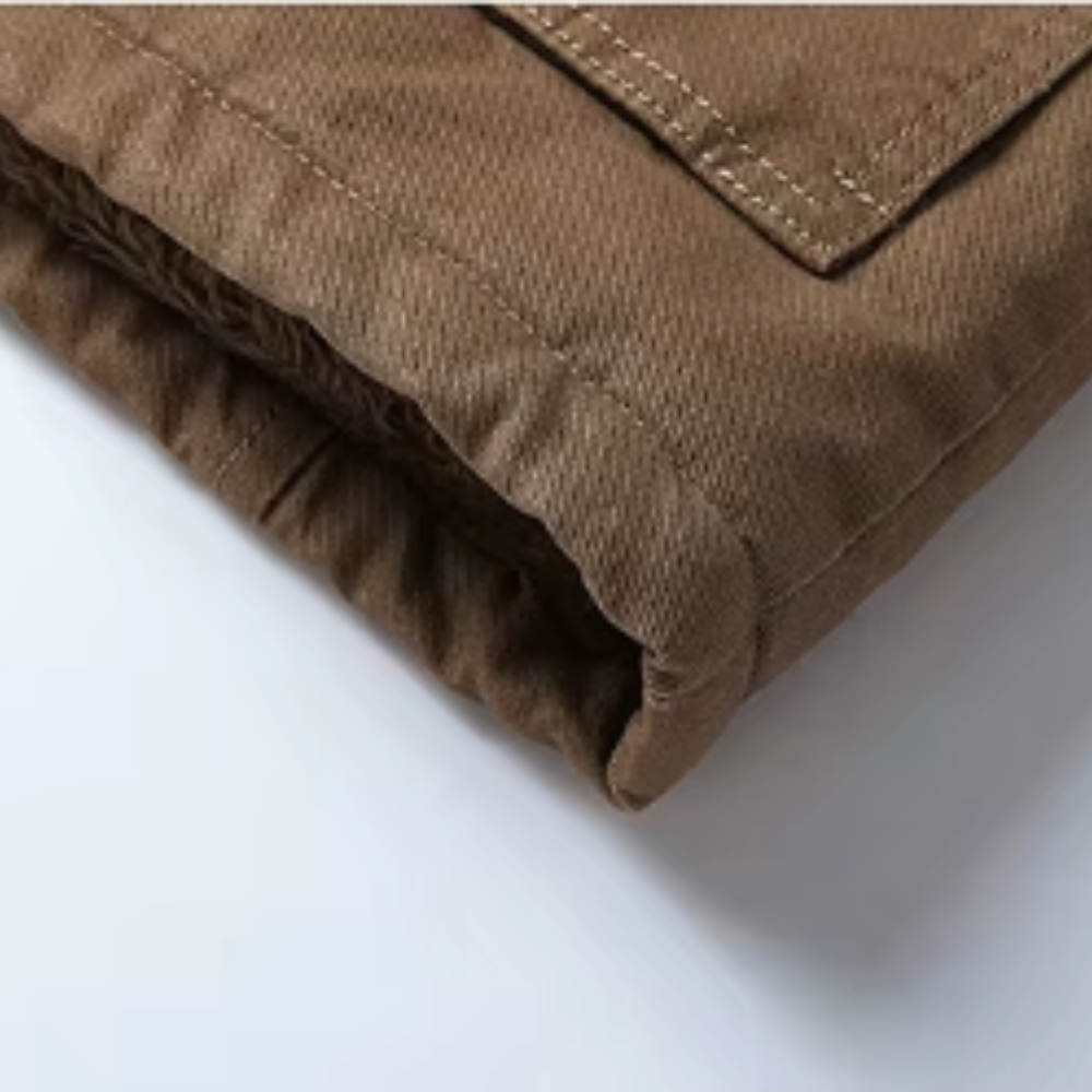 Lässige Baumwoll-Winterjacke