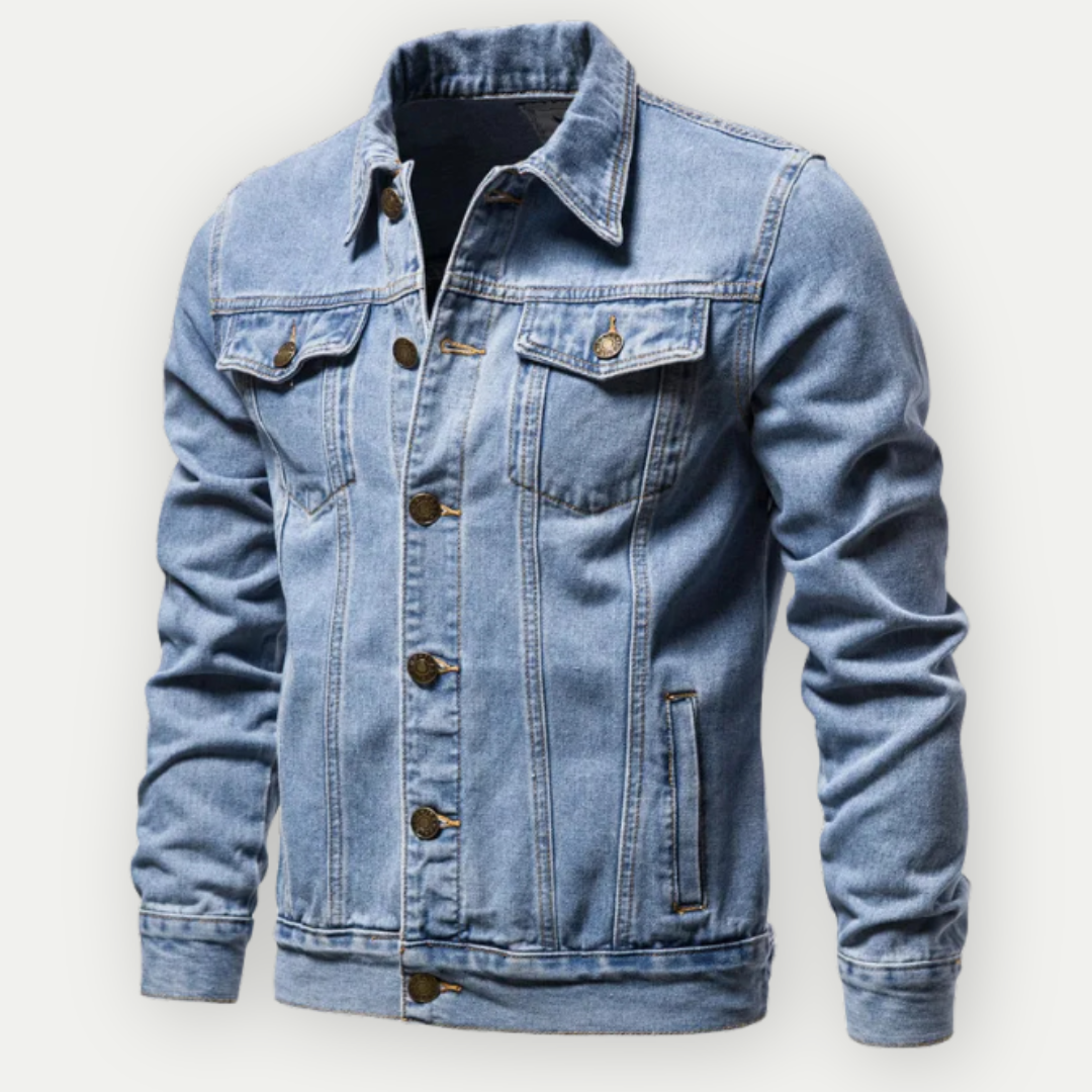 Thorsten | Klassische Denim-Truckerjacke