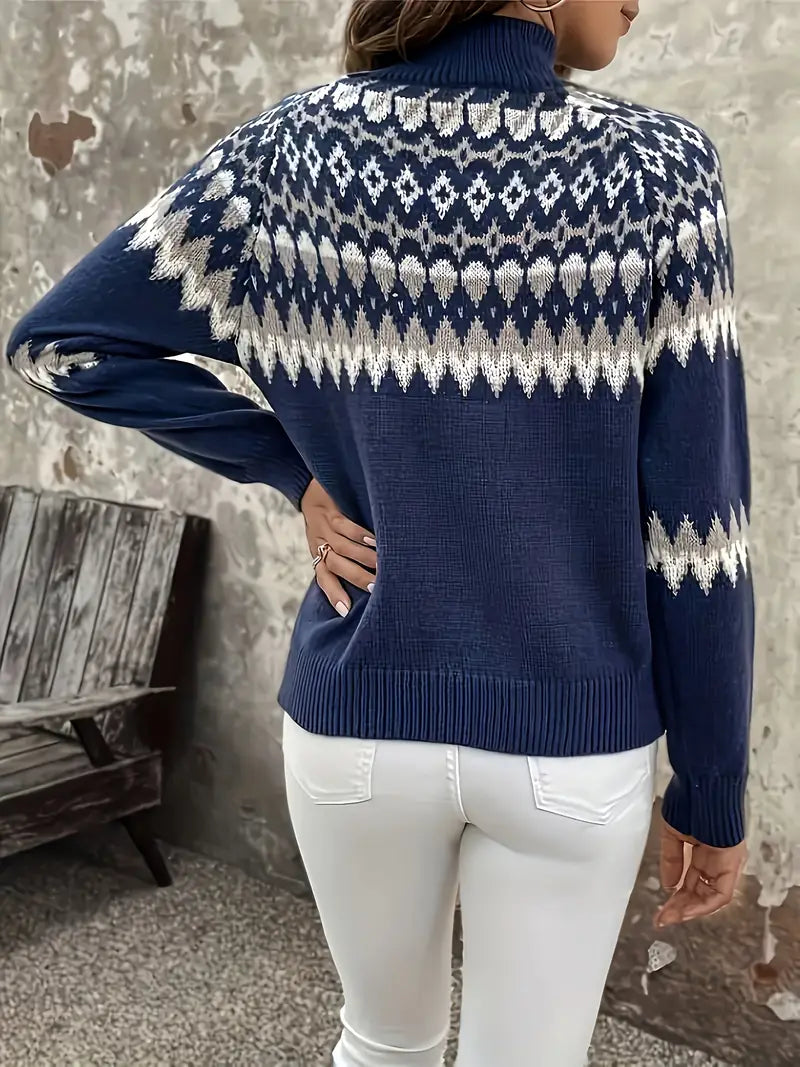 Handgestrickter Pullover