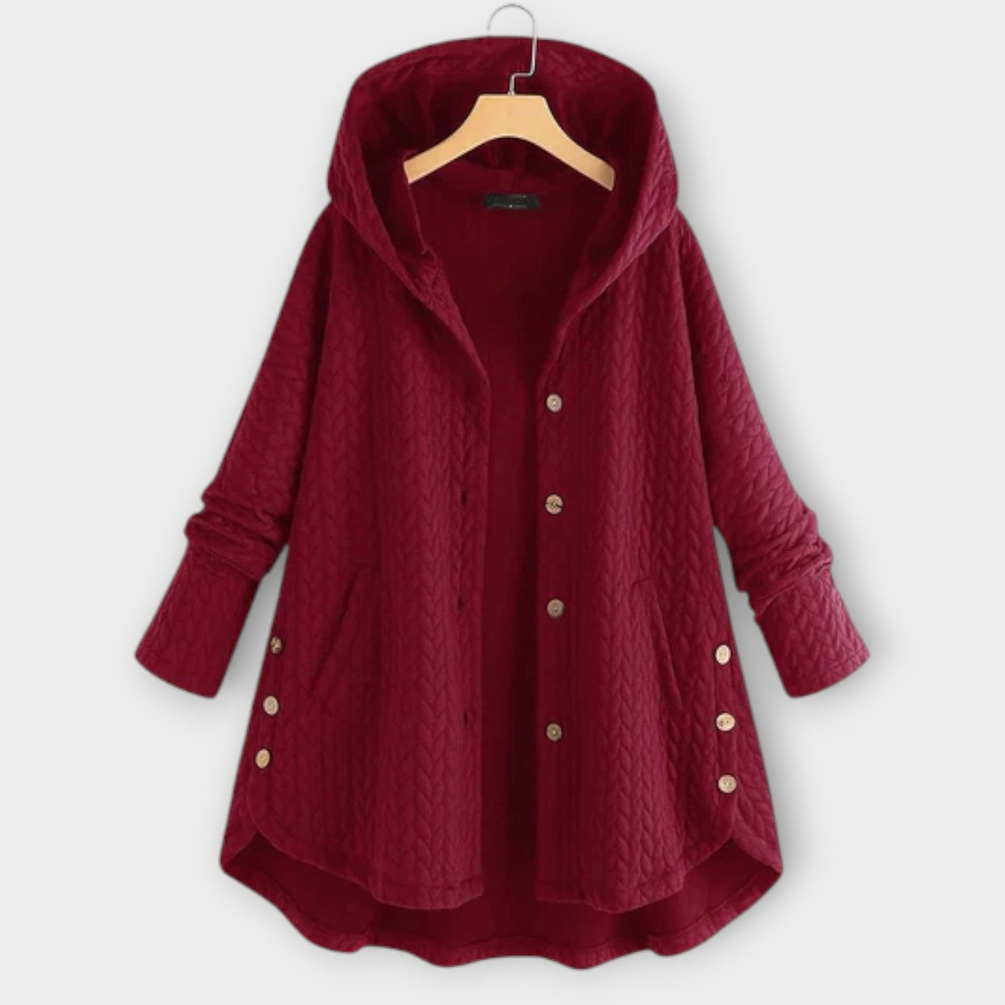 Leslie - Gemütliche Button-Up Jacke
