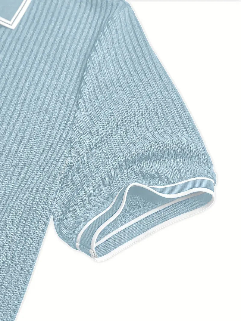 SEBASTIAN I STRUKTURIERTES POLOSHIRT