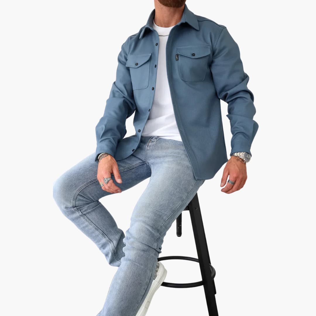 Thom | Hemdjacke mit Knopfleiste