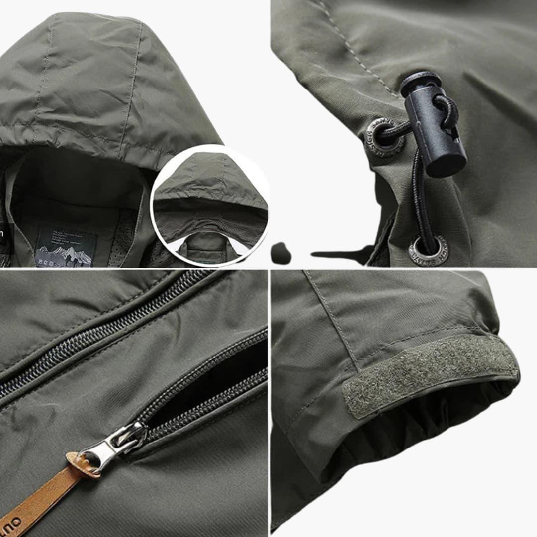 Kapuze Outdoorjacke für Herren