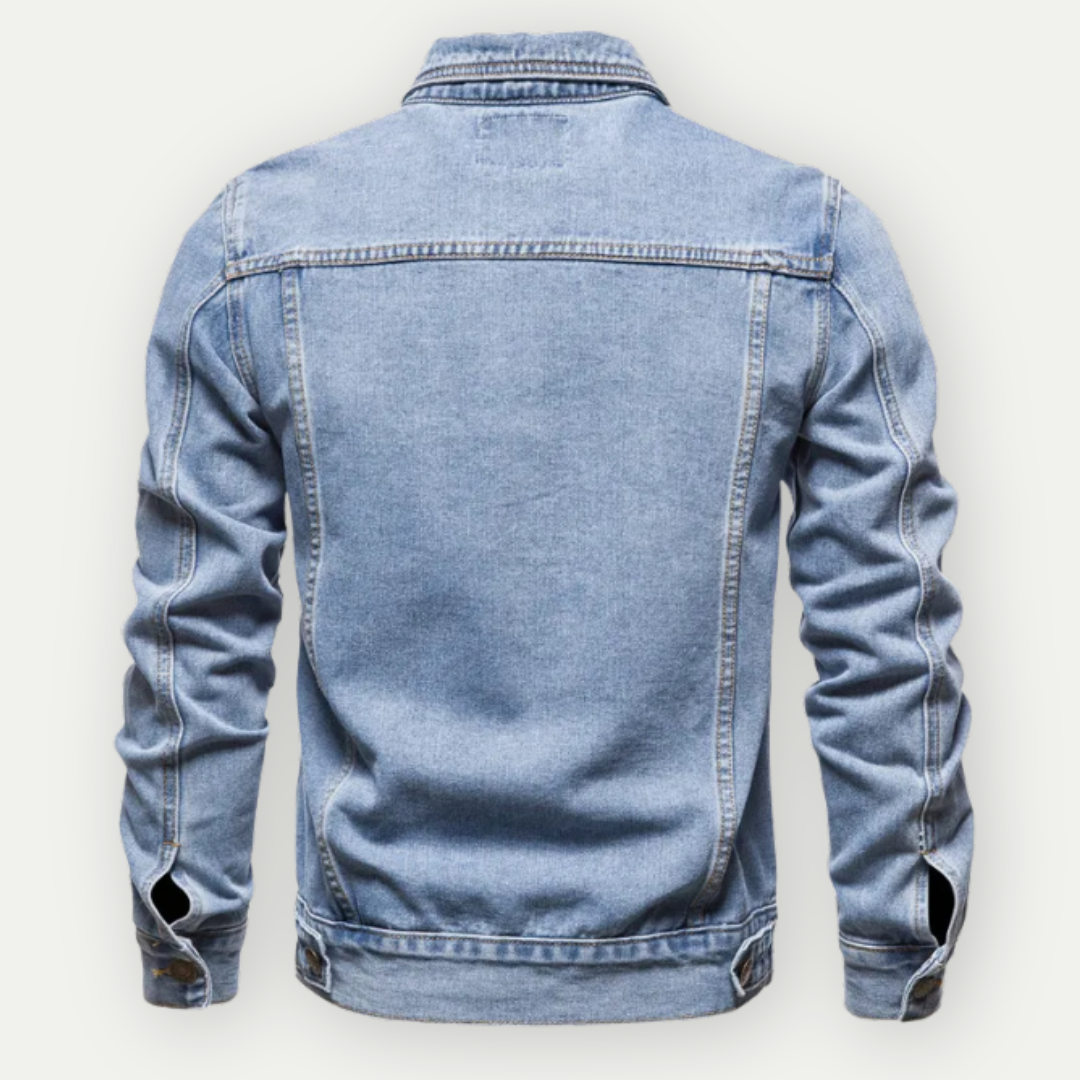 Thorsten | Klassische Denim-Truckerjacke