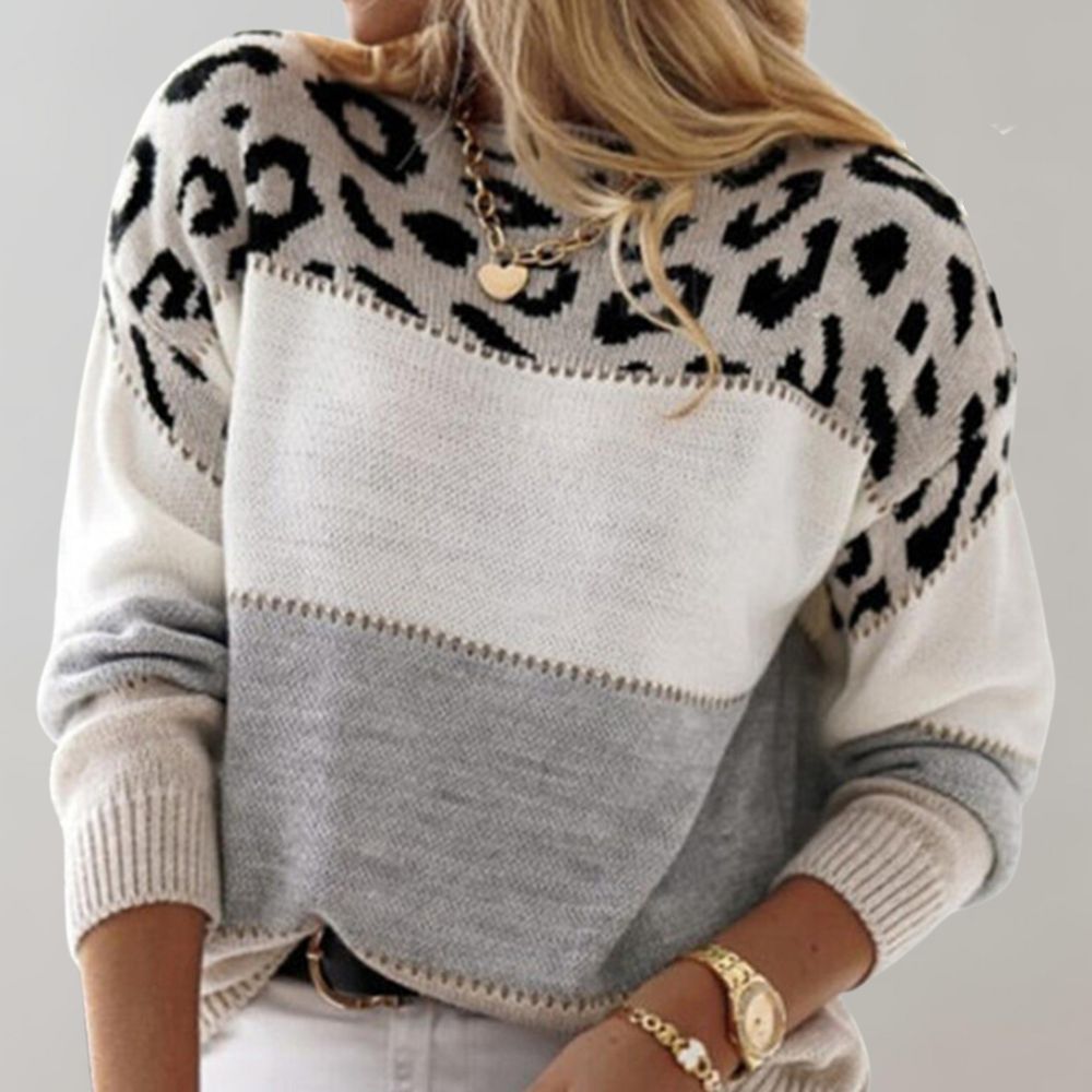 Cheyenne - Leopardenmuster Hoodie mit Casual-Print