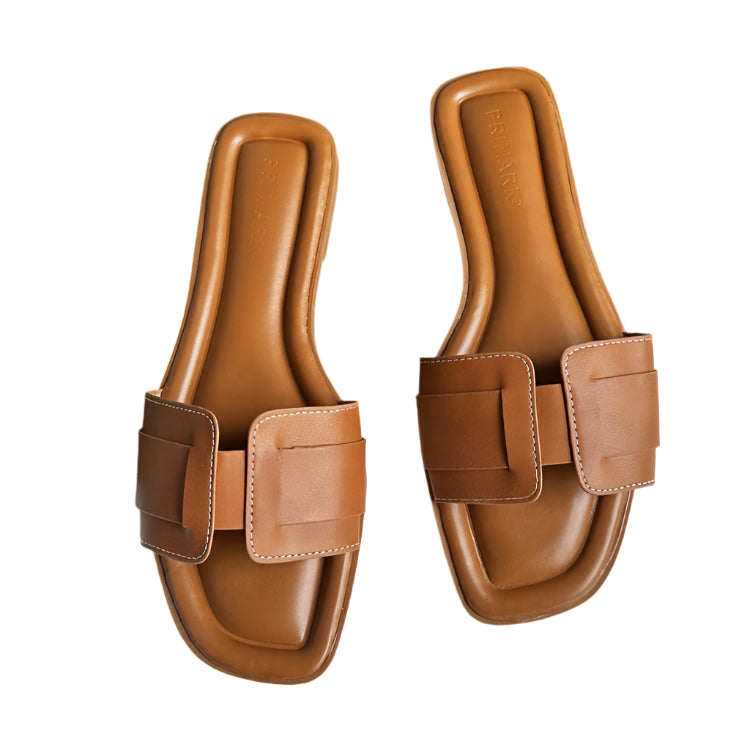 "Eleganza Mediterranea" Leder Sandalen