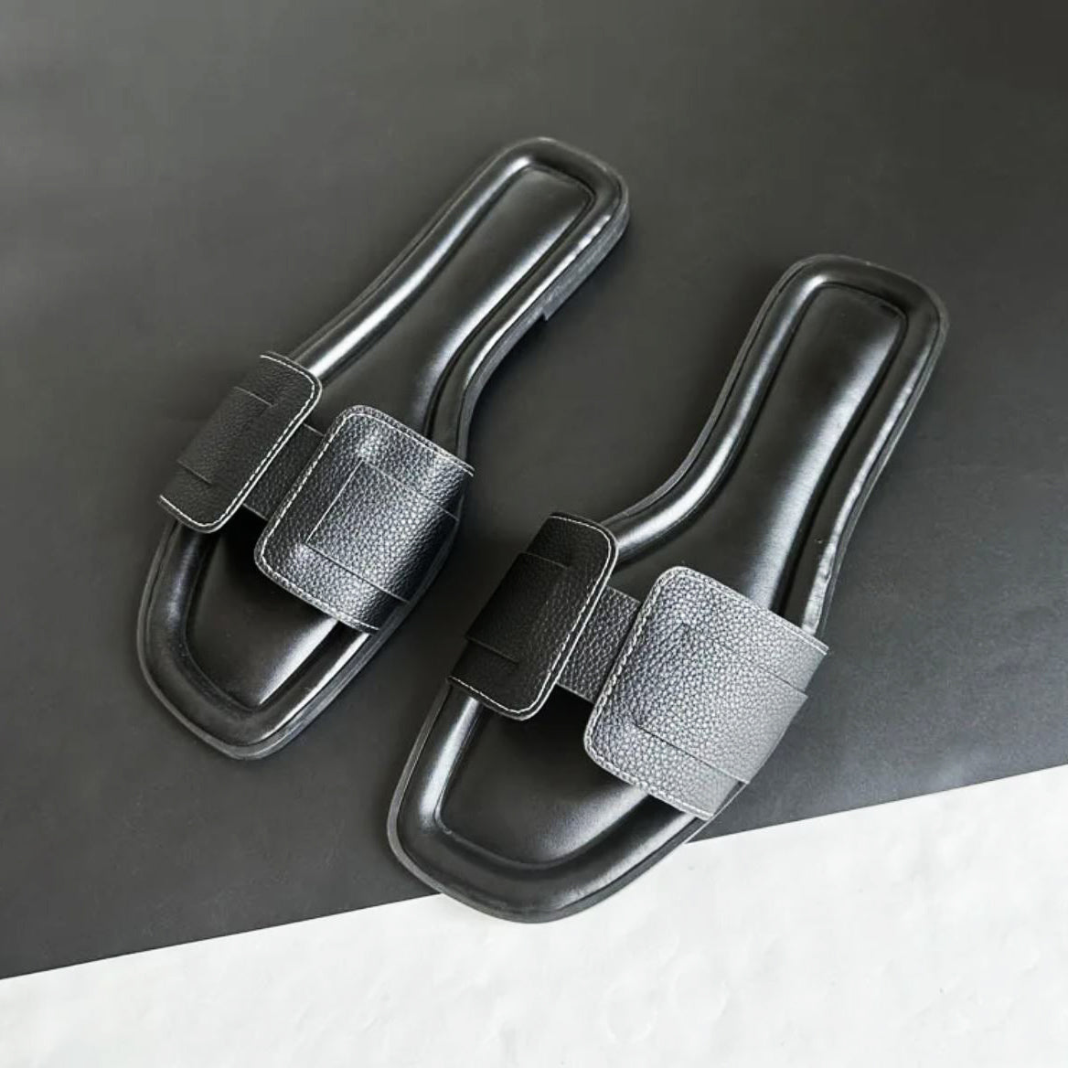 "Eleganza Mediterranea" Leder Sandalen