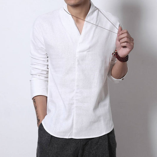 Jun™  Long-sleeved linen shirt