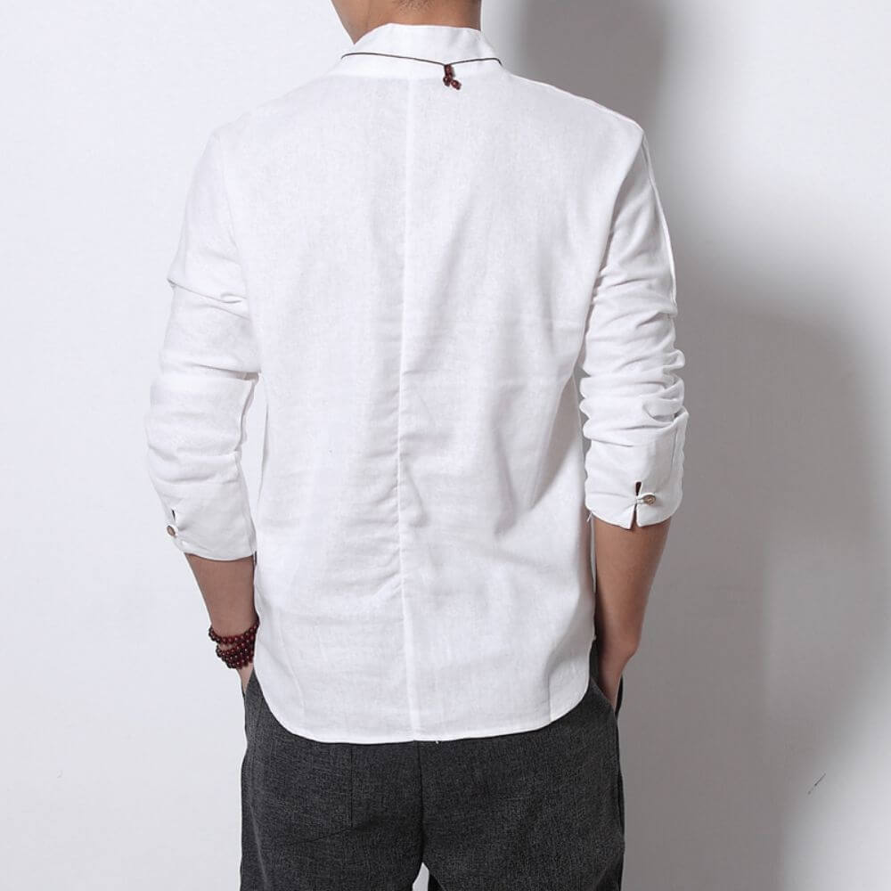 Jun™  Long-sleeved linen shirt