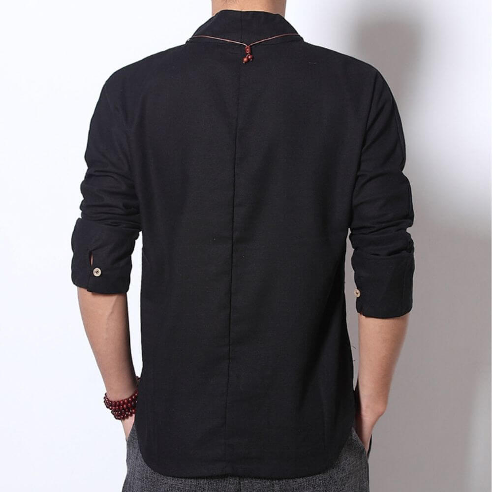 Jun™  Long-sleeved linen shirt