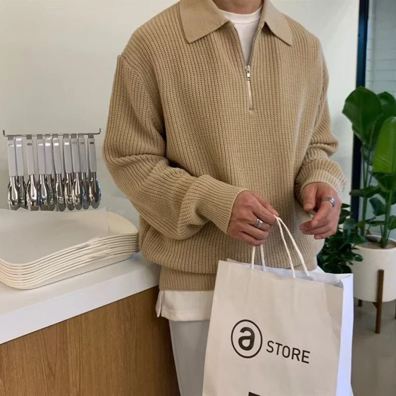 Sterling™ | Strickpullover mit Reißverschluss