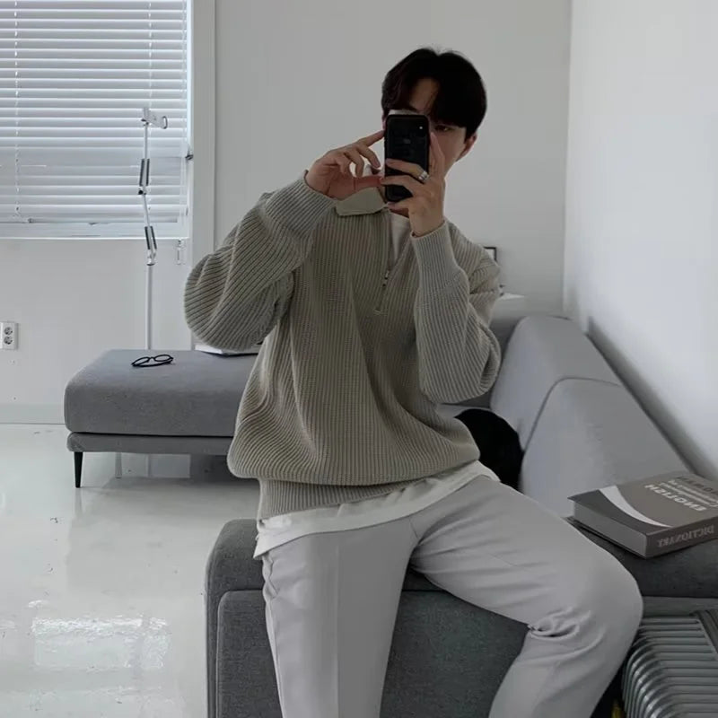 Sterling™ | Strickpullover mit Reißverschluss