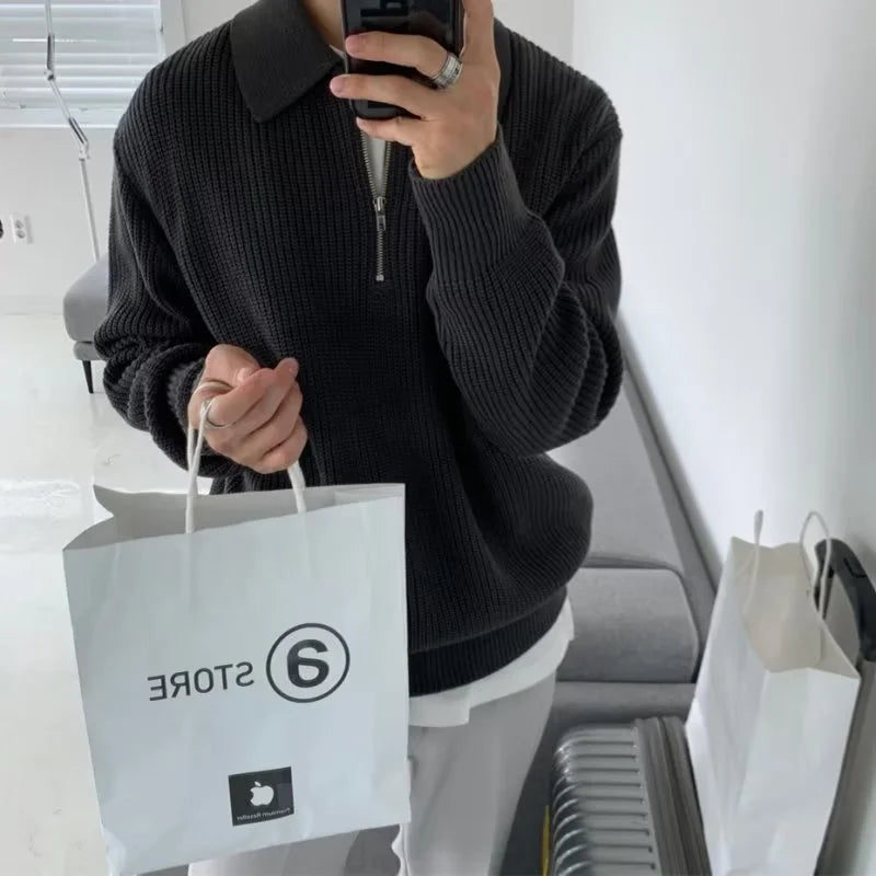 Sterling™ | Strickpullover mit Reißverschluss