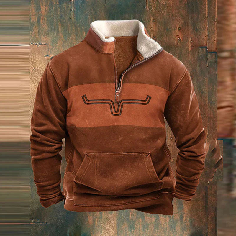 Daniel - Bequemer Zip-Pullover