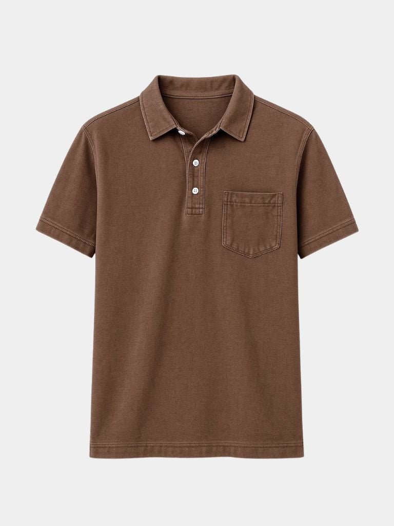 LANGSTON I VINTAGE-POLOSHIRT