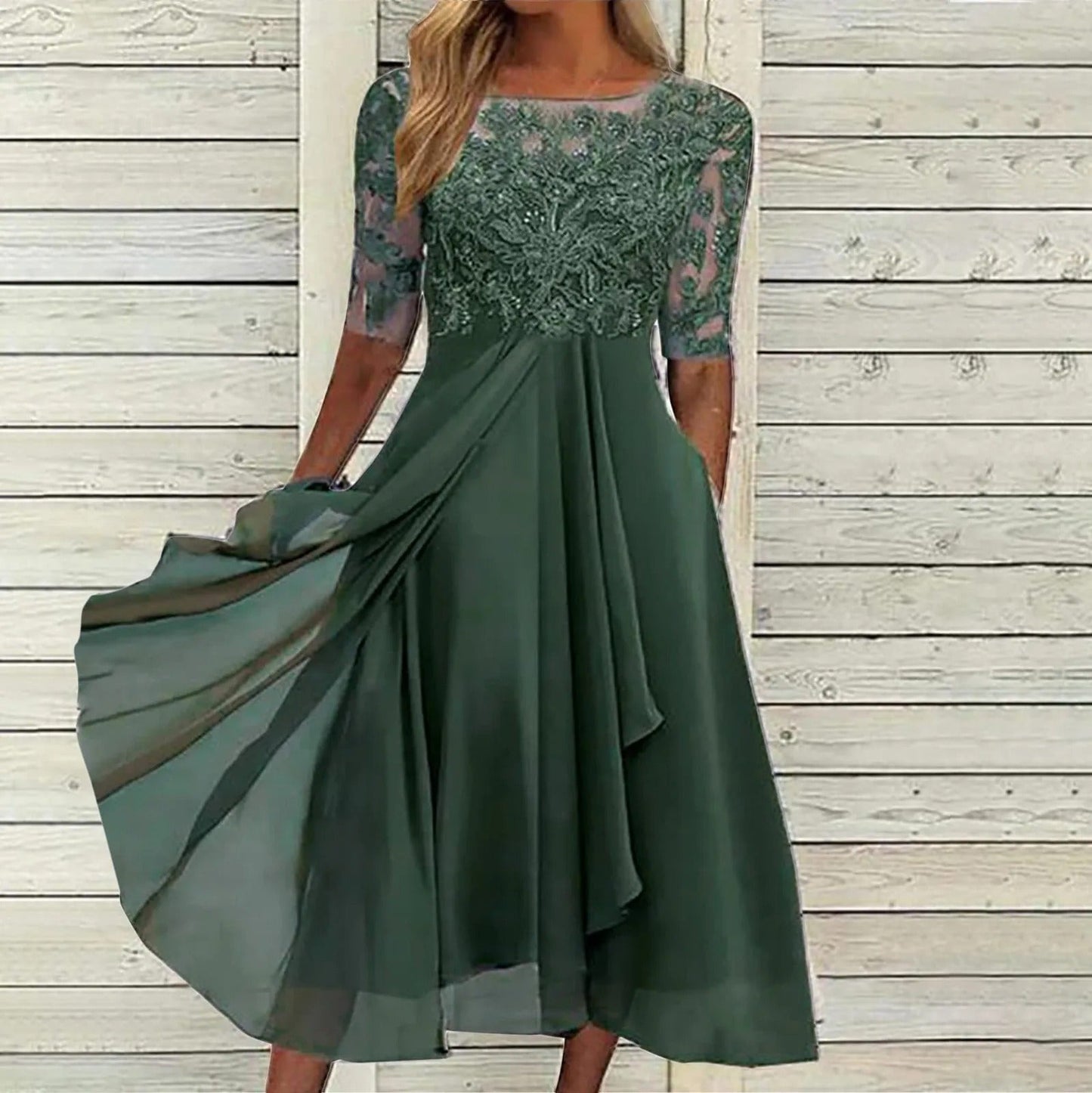 ZELENA  Spitzenkleid