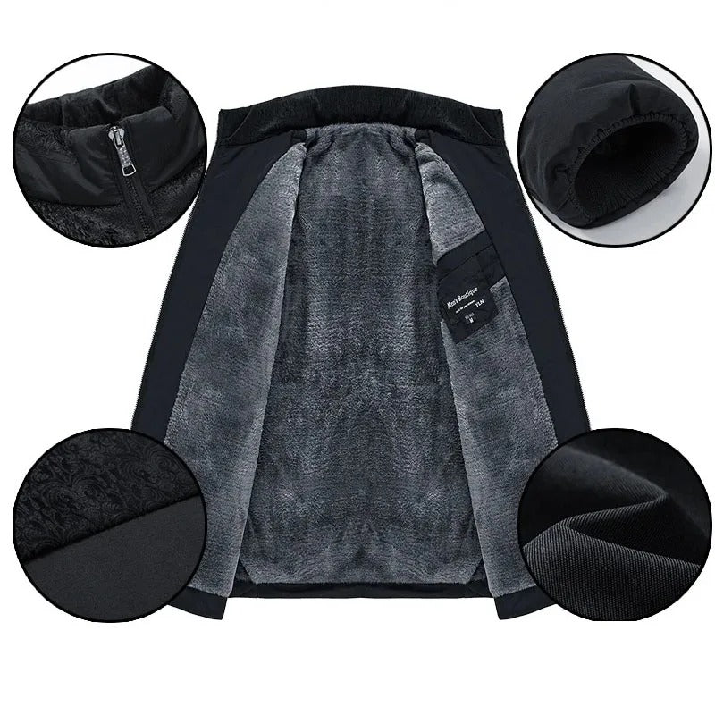 Elegante gepolsterte Pufferjacke