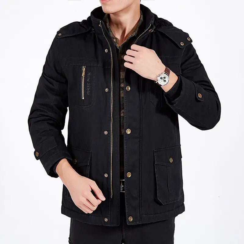 Elegante gepolsterte Bomberjacke