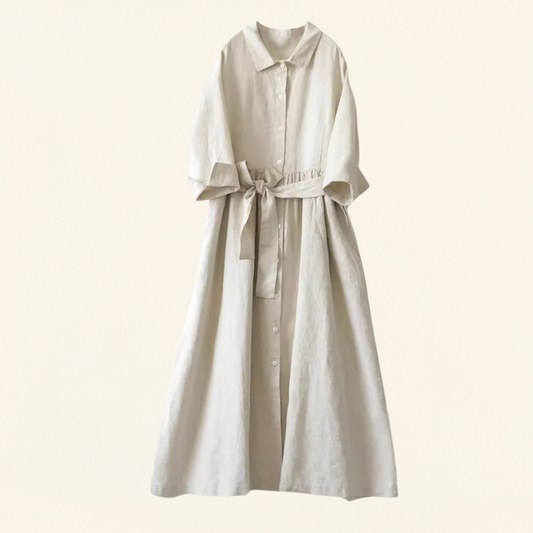 Alet – Das elegante Leinenkleid