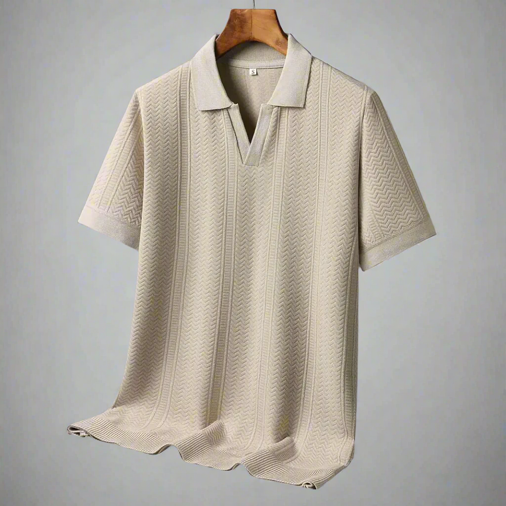 Cavallaro - Strick-Polo-Shirt