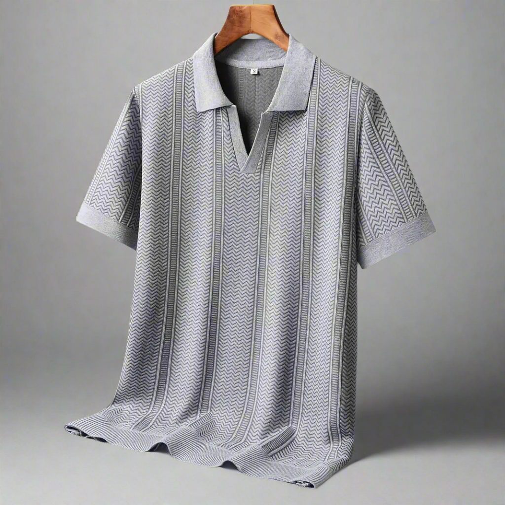 Cavallaro - Strick-Polo-Shirt