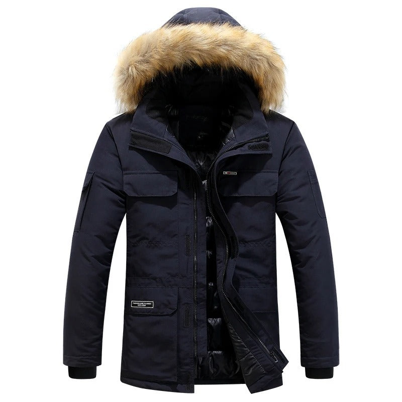 Elegante Herren Winterjacke
