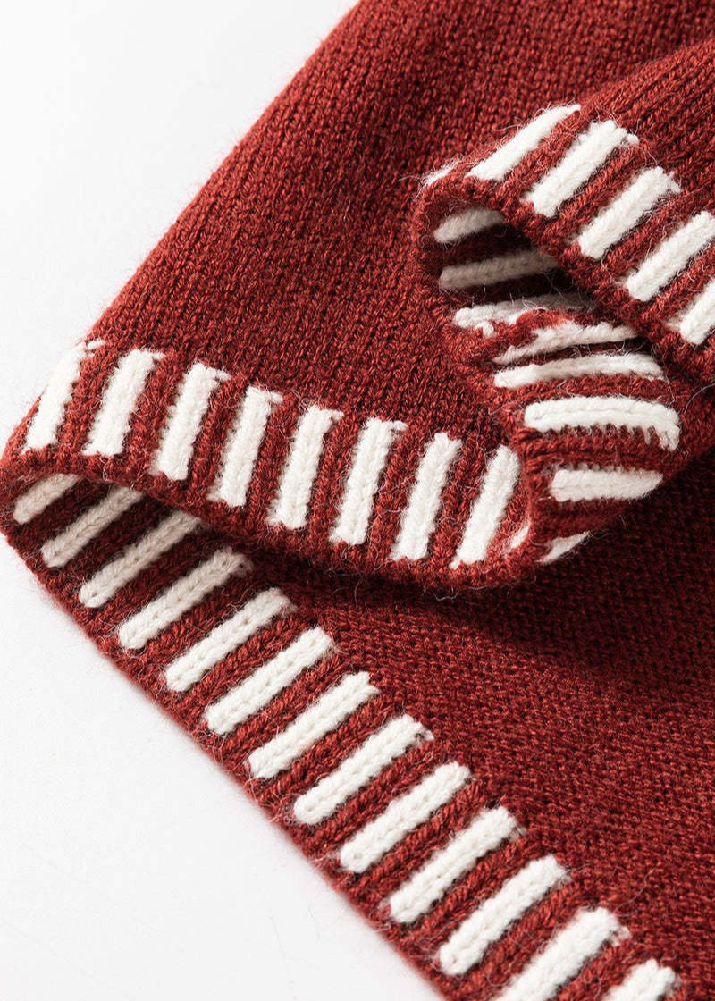 Marisa - Schicke Kontrastpullover