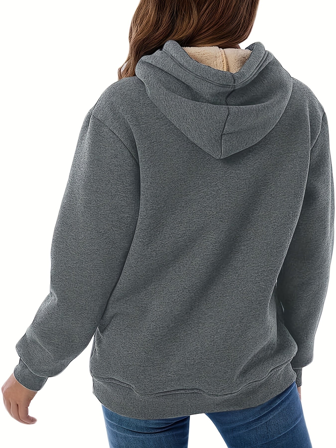 Mera - Sweatshirt Mit Kapuze und Fleece-Futter