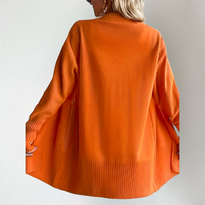 Celest - Weiche, strickbare Strickjacke