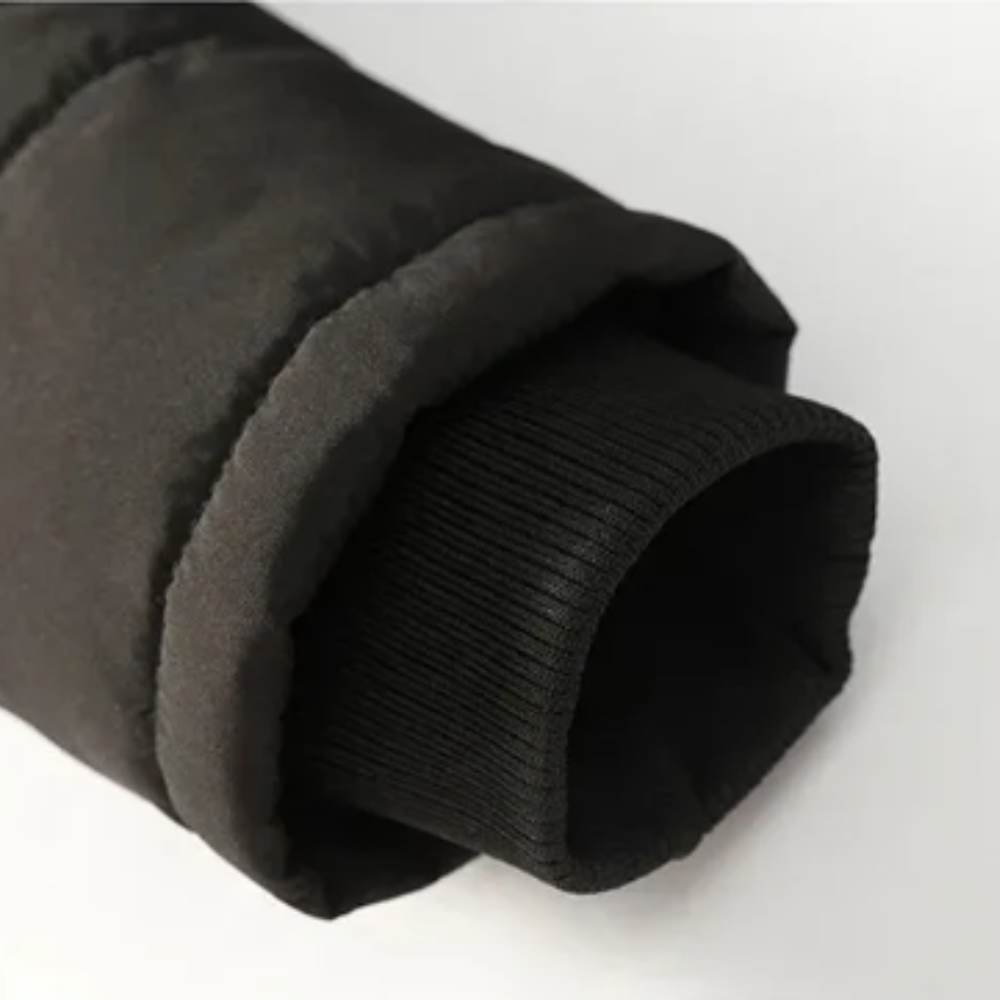 Elegante Gepolsterte Fleece Winterjacke