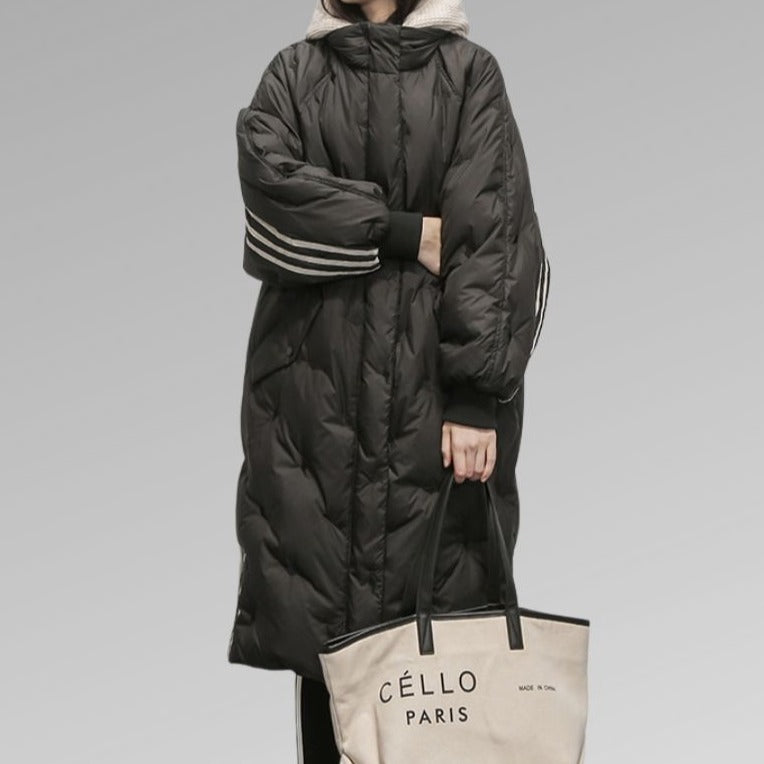 Mila | Langer Puffer-Mantel