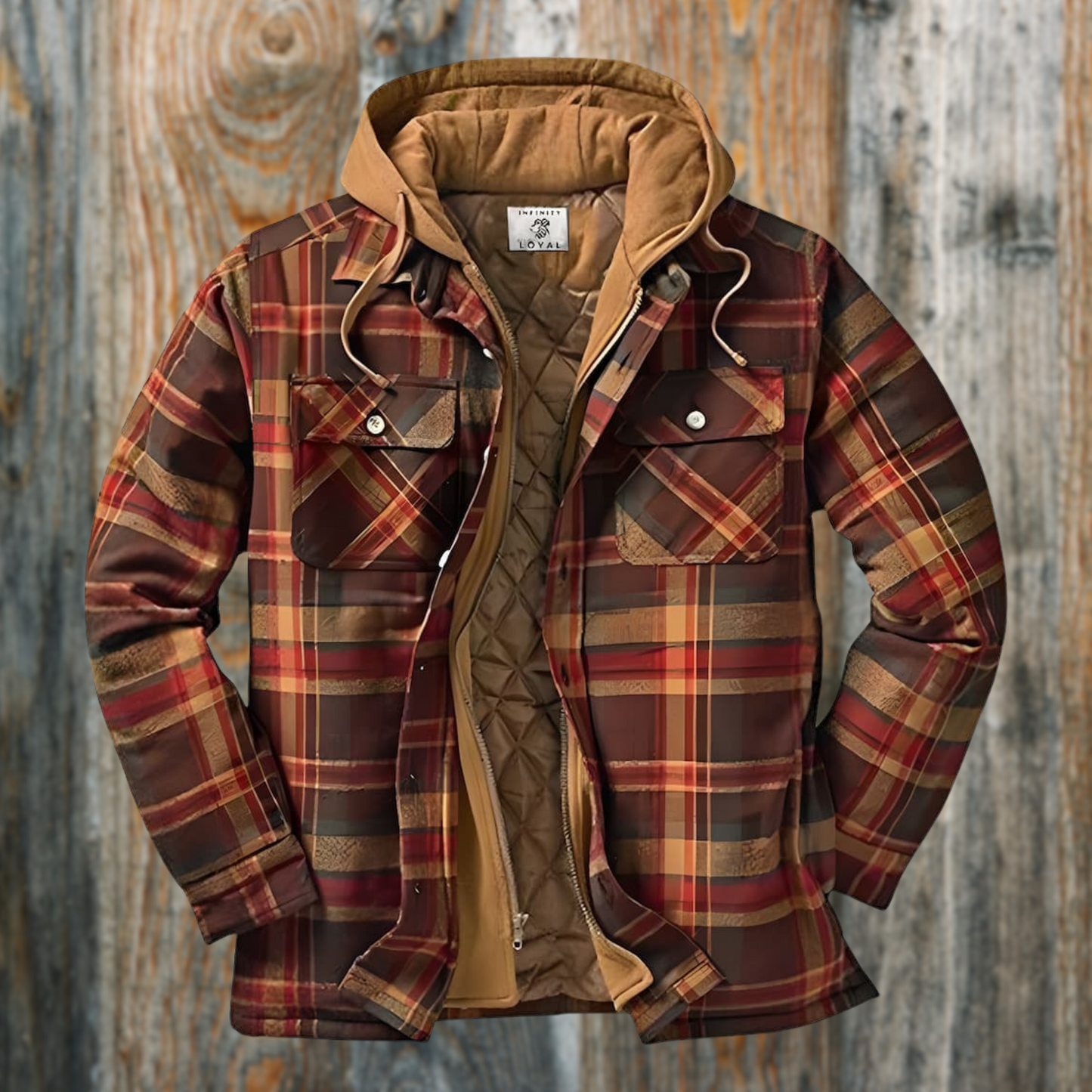 Bret | Warme und stilvolle Lumberjacke