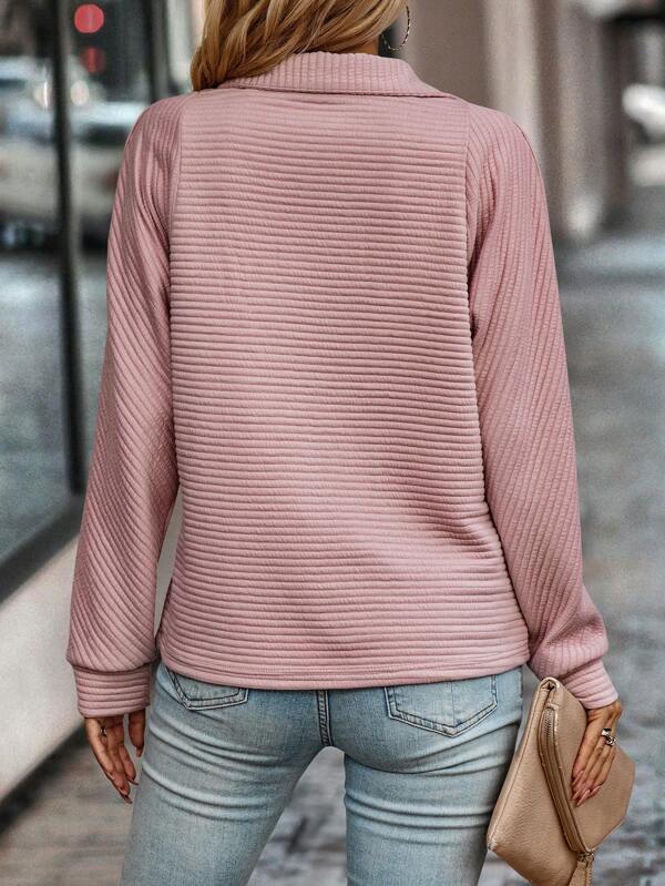 Viola - Eleganter Pullover Mit V-Ausschnitt