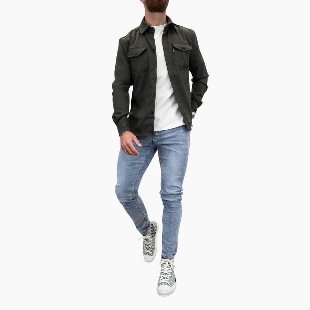 Thom | Hemdjacke mit Knopfleiste