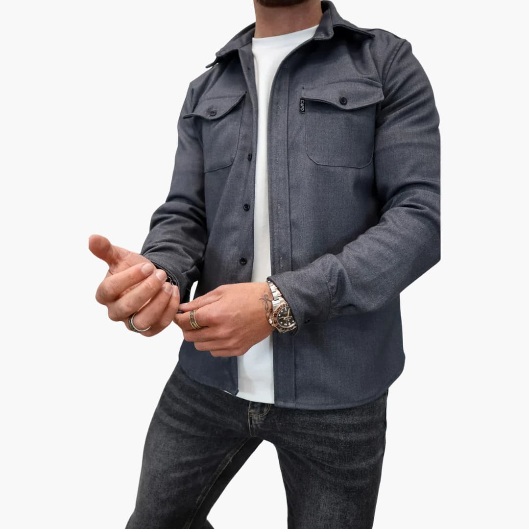 Thom | Hemdjacke mit Knopfleiste