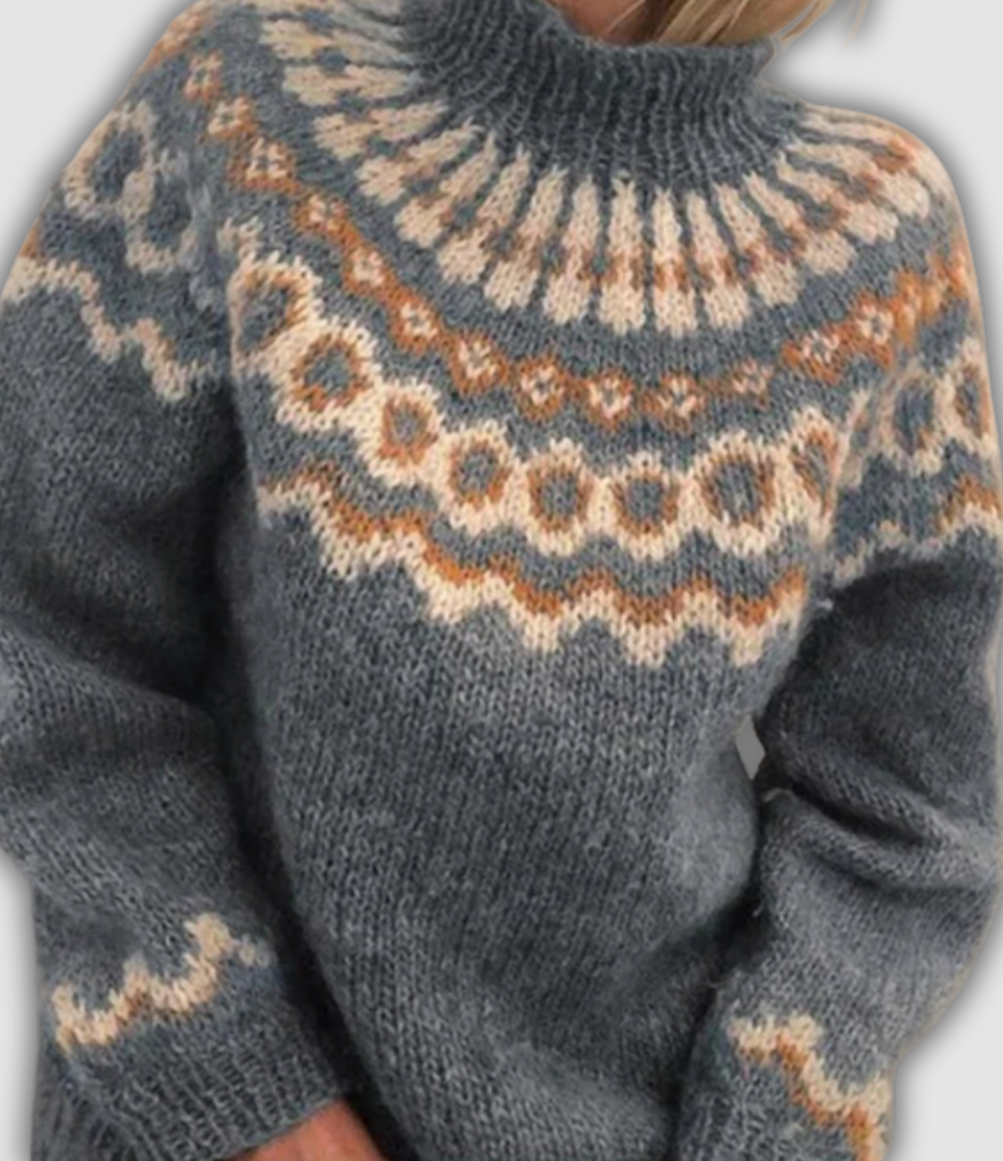 Violetta - Gemütlicher Rollkragenpullover