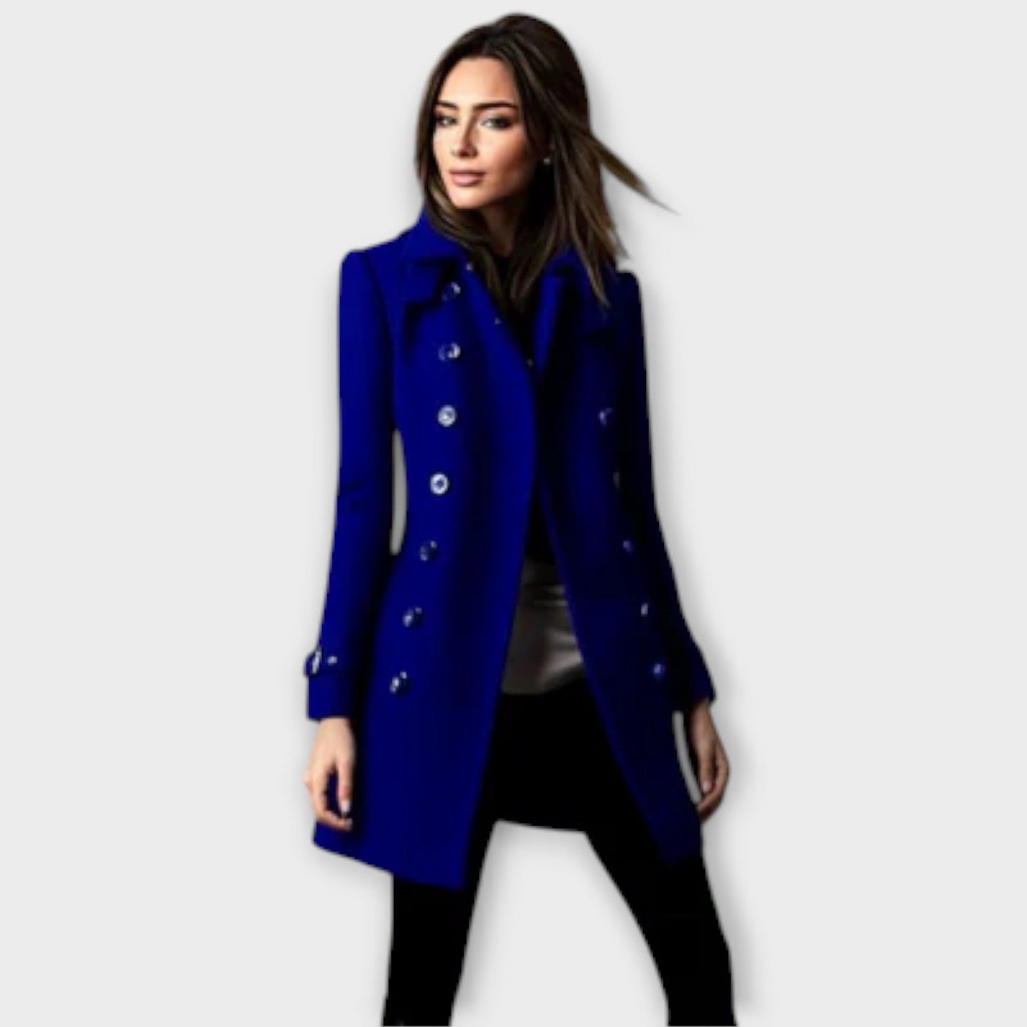 Aurora - Doppelreihiger Trenchcoat für Damen